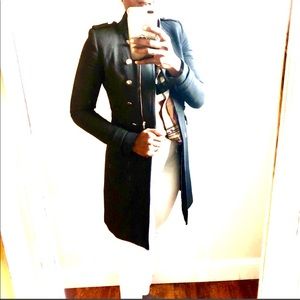 Zara women black coat